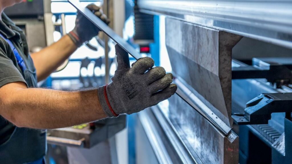A tube bender machine that needs to be safeguarded