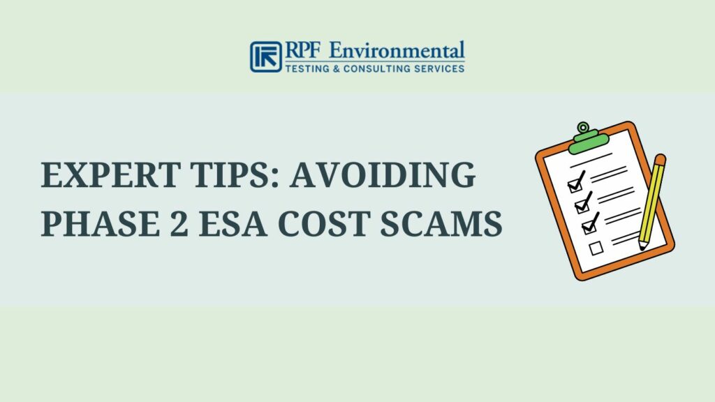 Expert Tips: Avoiding Phase 2 ESA Cost Scams