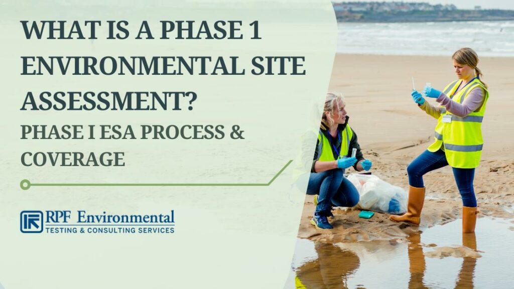 Phase I ESA Report: What is a Phase 1 Environmental Site Assessment?