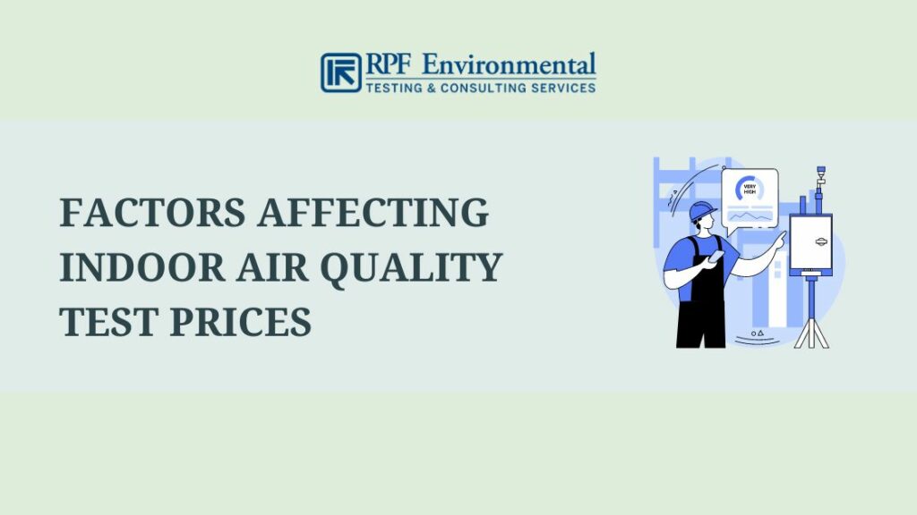 Factors Affecting Indoor Air Quality Test Prices