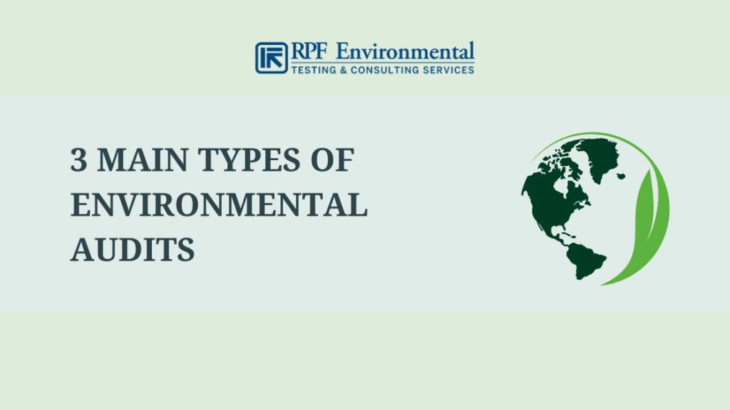 3 Main Types of Environmental Audits