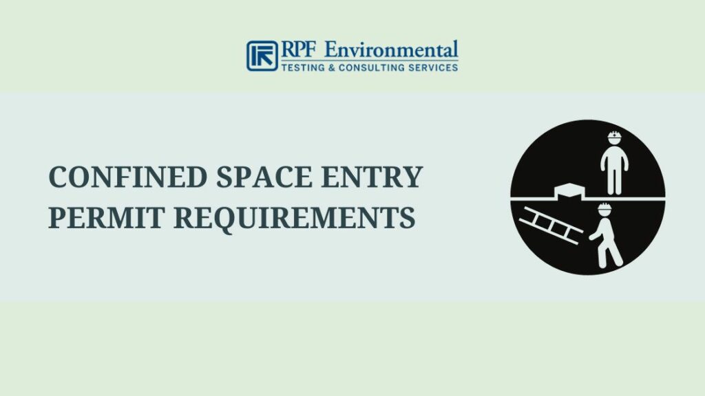 Confined Space Entry Permit Requirements