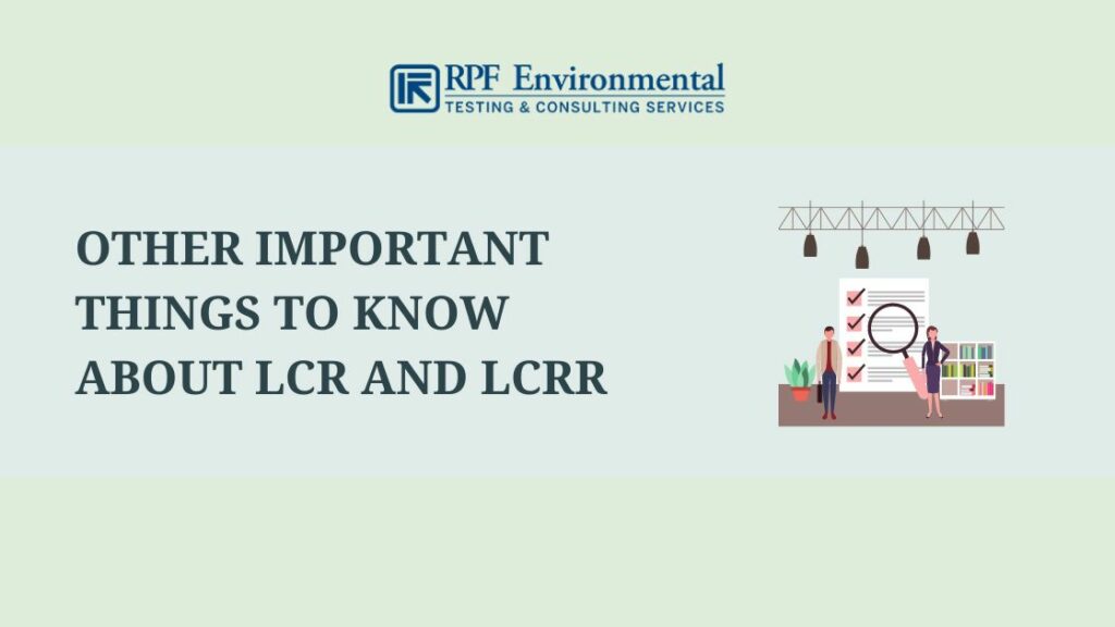 Other Important Things to Know About LCR and LCRR, Health Impacts, Sources of Lead & Copper, Tips