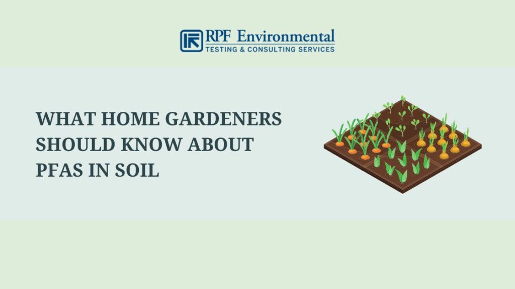 What Home Gardeners Should Know About PFAS in Soil