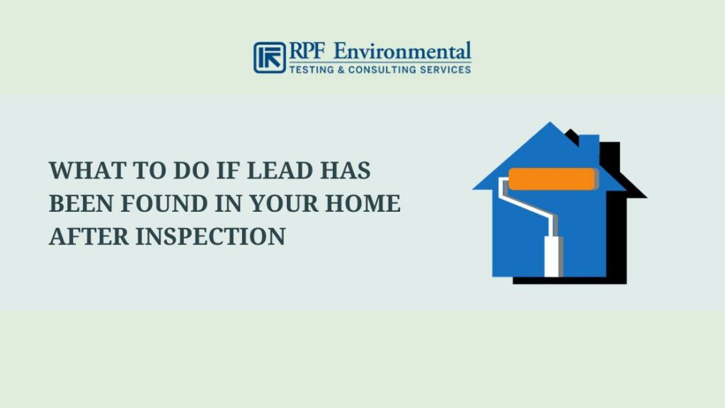 What to Do if Lead Has Been Found in Your Home After Inspection