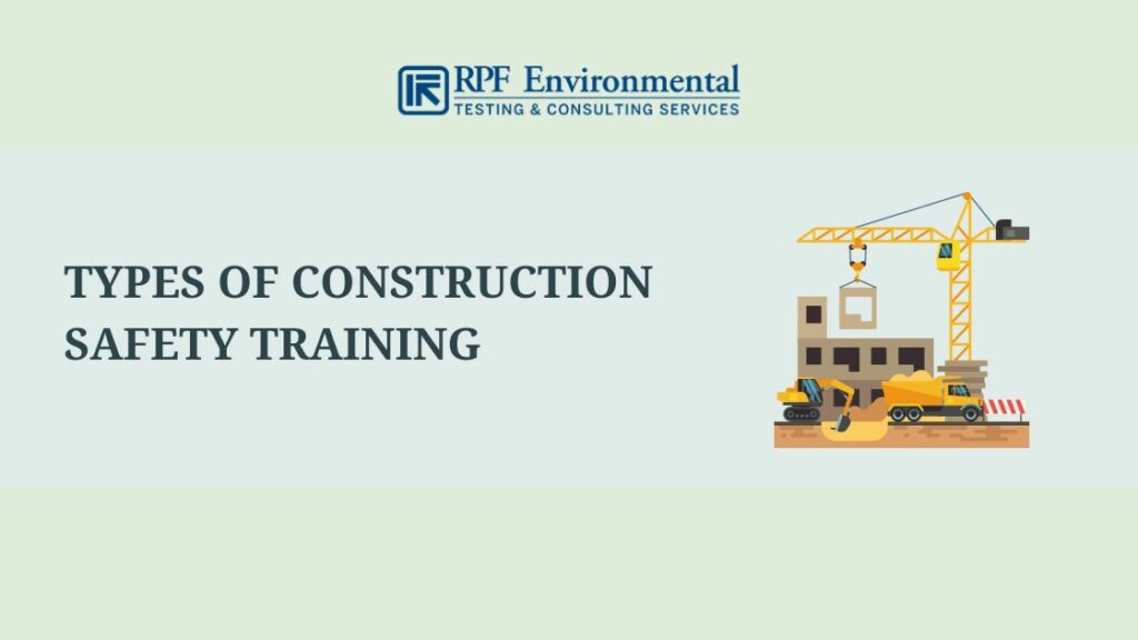 Types of Construction Safety Training